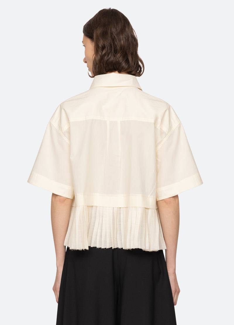 SE Solene Solid Combo Shirt