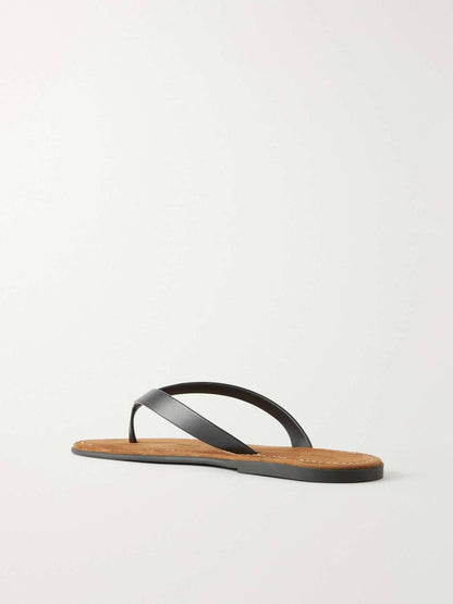 TR Beach Leather Thong Sandals Slippers