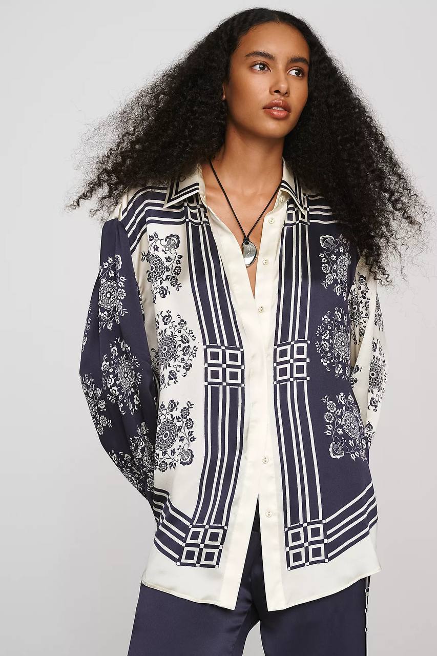 ALM Bandera Silk Buttondown Shirt | Trousers