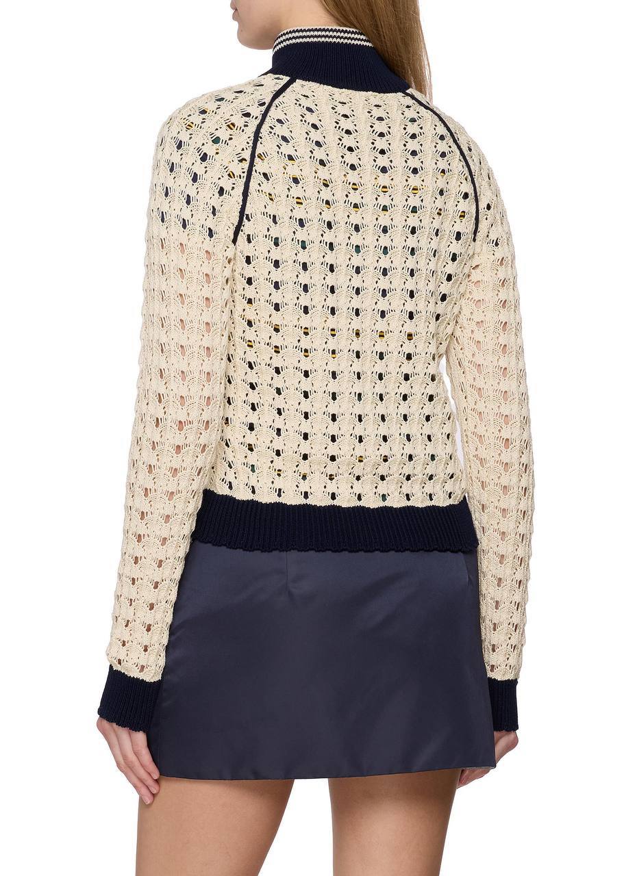 MM Crochet Zip-Up Cardigan