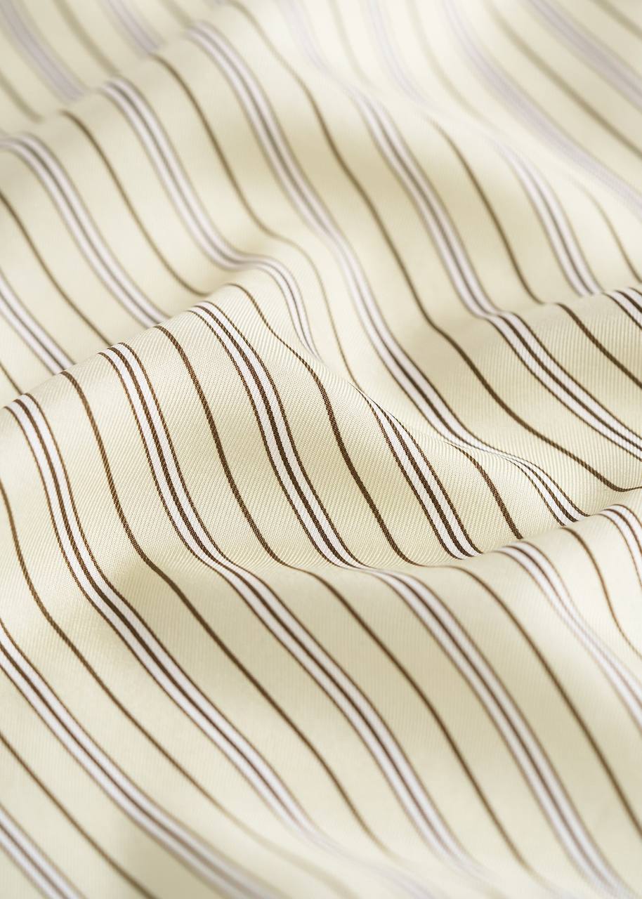 TOT: Striped Silk Scarf