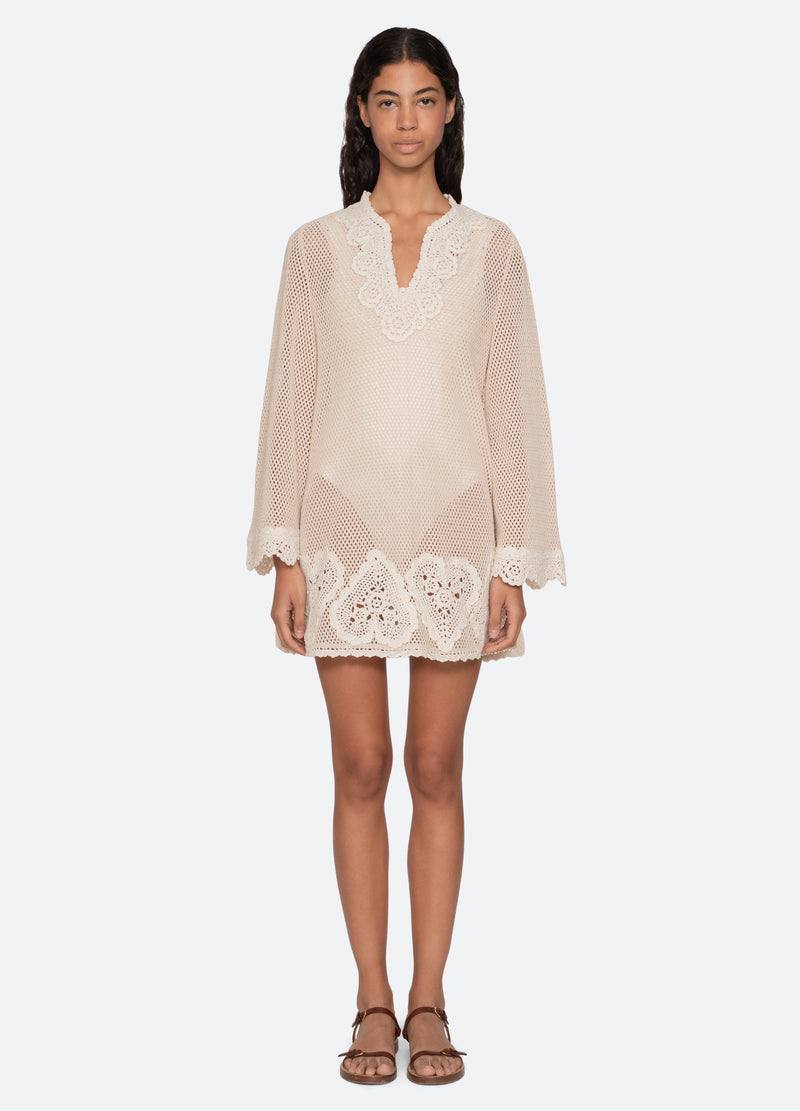 SE Madelyn Crochet Tunic Dress