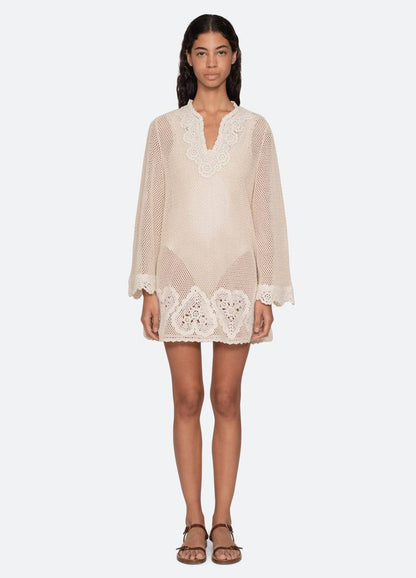 SE Madelyn Crochet Tunic Dress