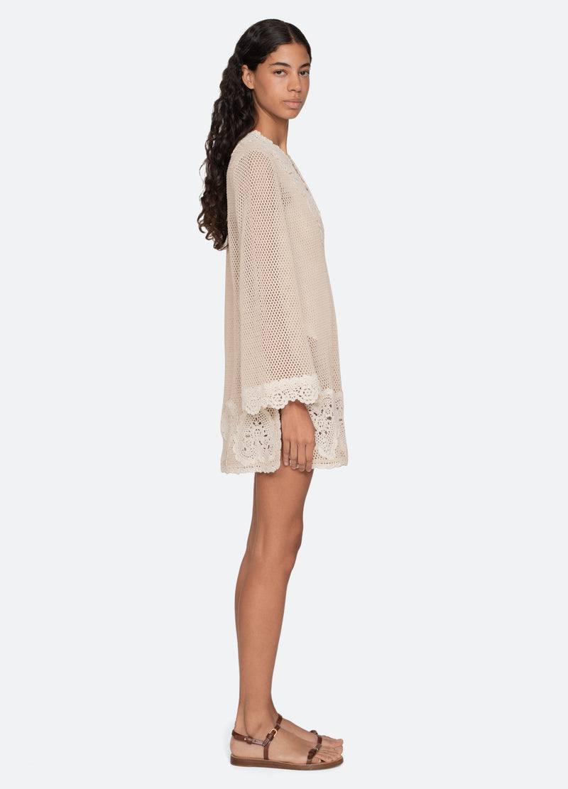 SE Madelyn Crochet Tunic Dress