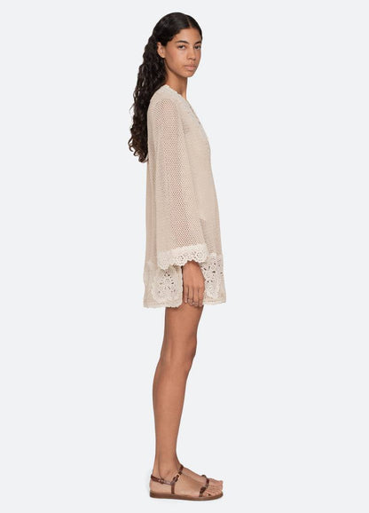SE Madelyn Crochet Tunic Dress