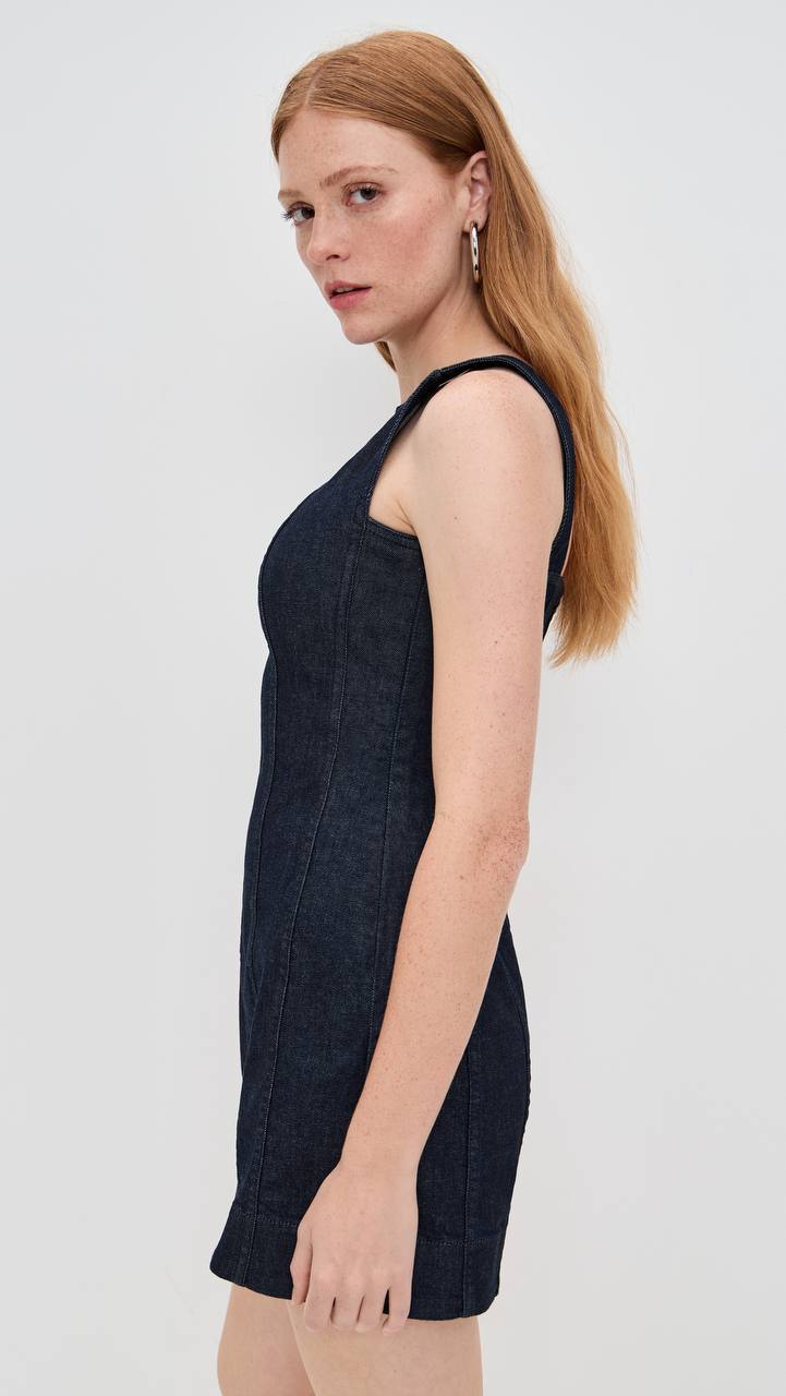 ALC The 444 Denim Mini Dress