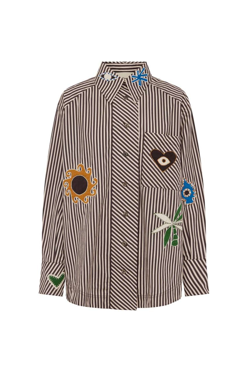 ALM Sirocco Embroidered Shirt | Shorts