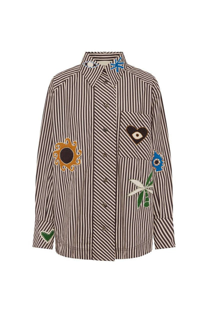 ALM Sirocco Embroidered Shirt | Shorts
