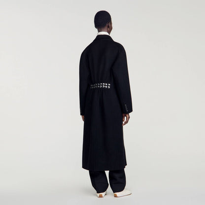Double-Faced Coat With Studs