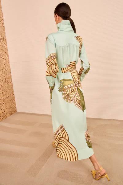 UJ Terezie Ruffle Neck Dress