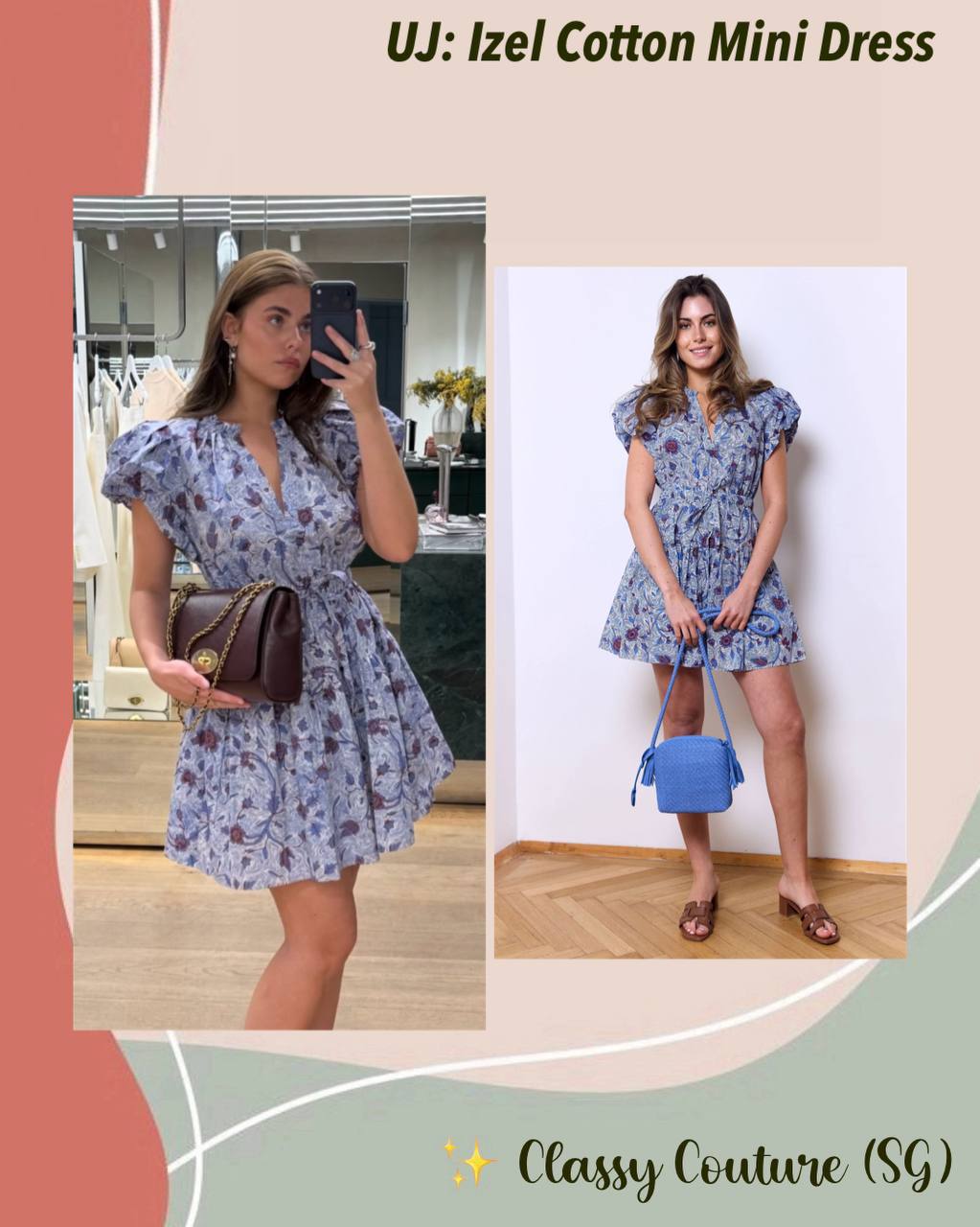 UJ Izel Cotton Mini Dress