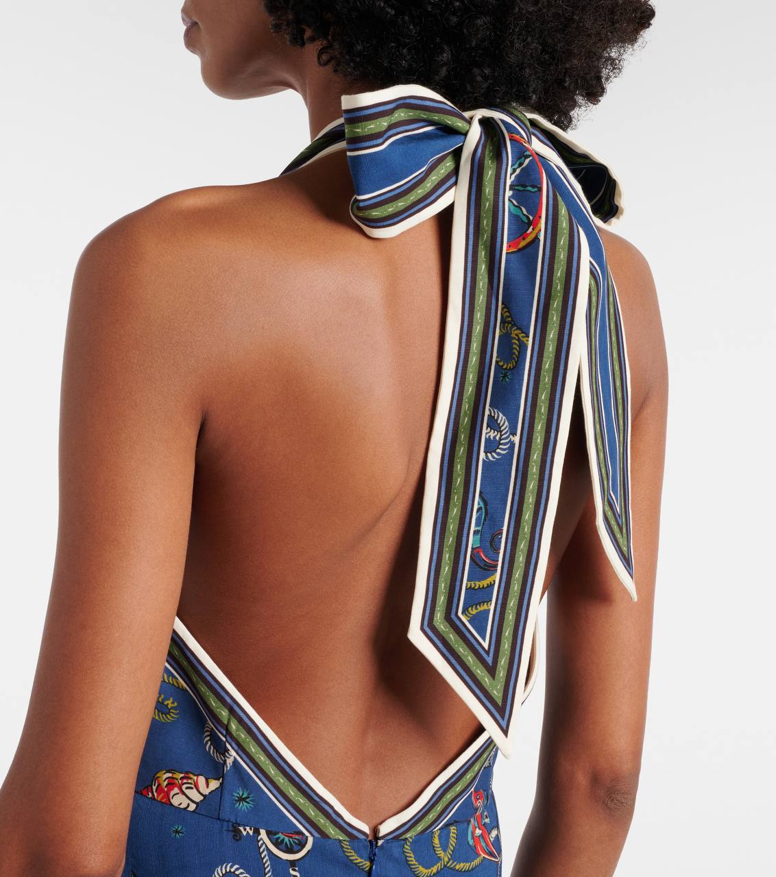 ALM Cove Printed Halterneck Maxi Dress - Image 2