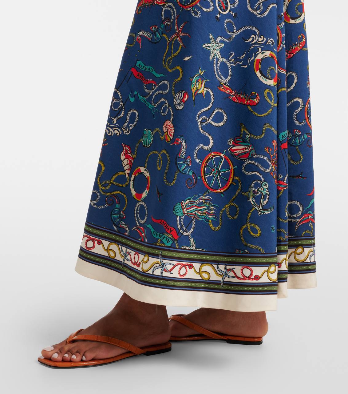 ALM Cove Printed Halterneck Maxi Dress - Image 3