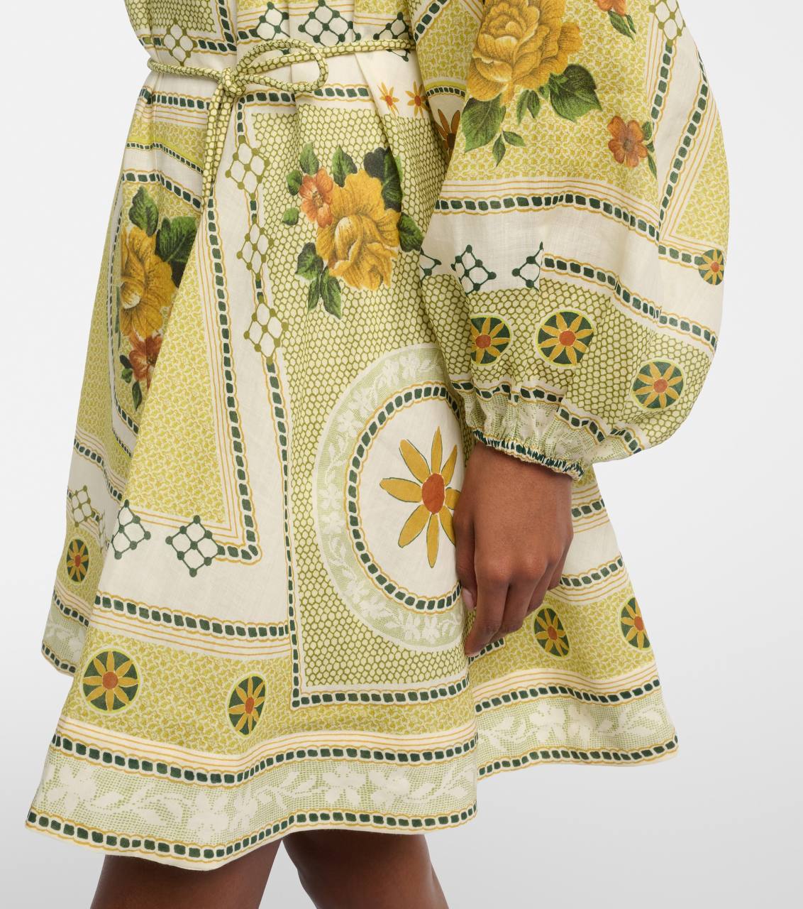 Dixie Long-Sleeve Mini Dress
