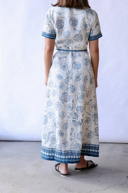 Lucky Linen Belted Maxi Dress