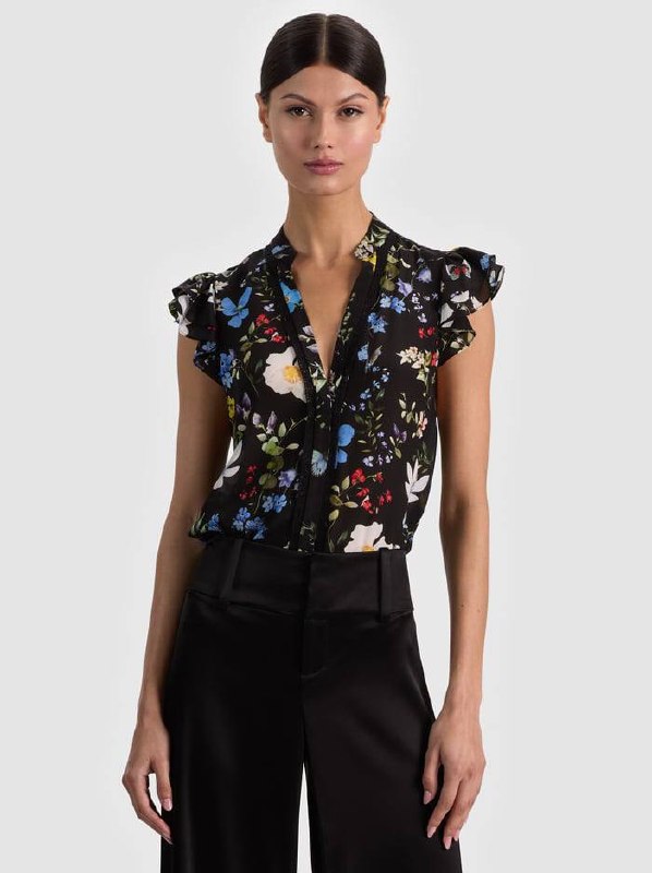 AO Arlette Flutter Blouse
