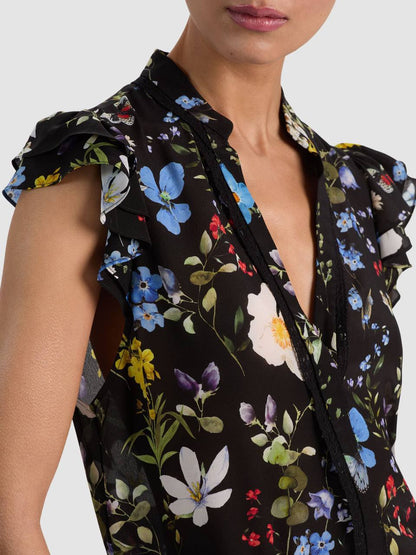 AO Arlette Flutter Blouse