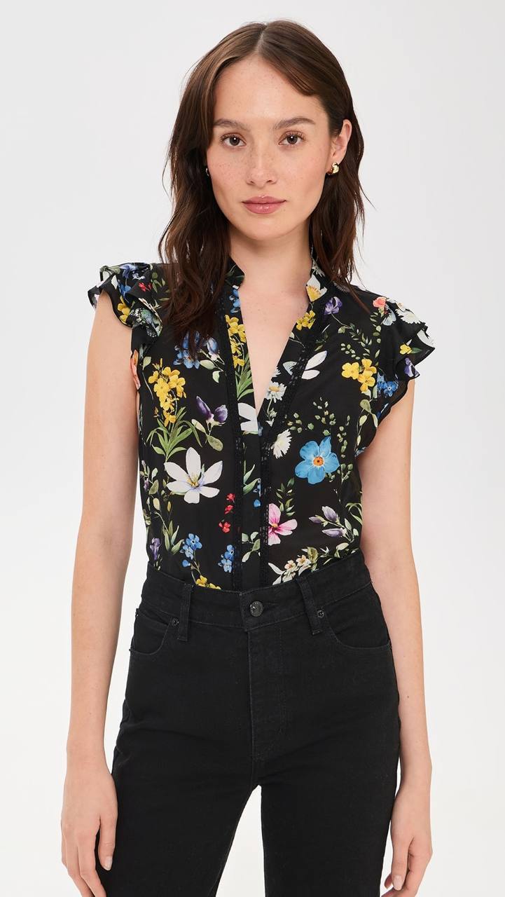 AO Arlette Flutter Blouse