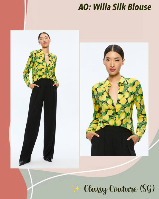 AO Willa Silk Blouse