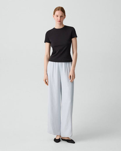 TH Relaxed Blazer | Vented Pull-On Trousers in Washed Twill