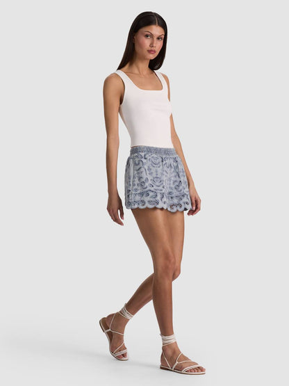 AO Lane Denim Shirt & Kenley Shorts
