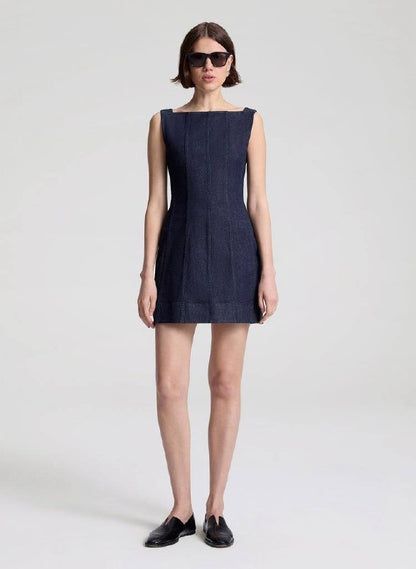 ALC The 444 Denim Mini Dress