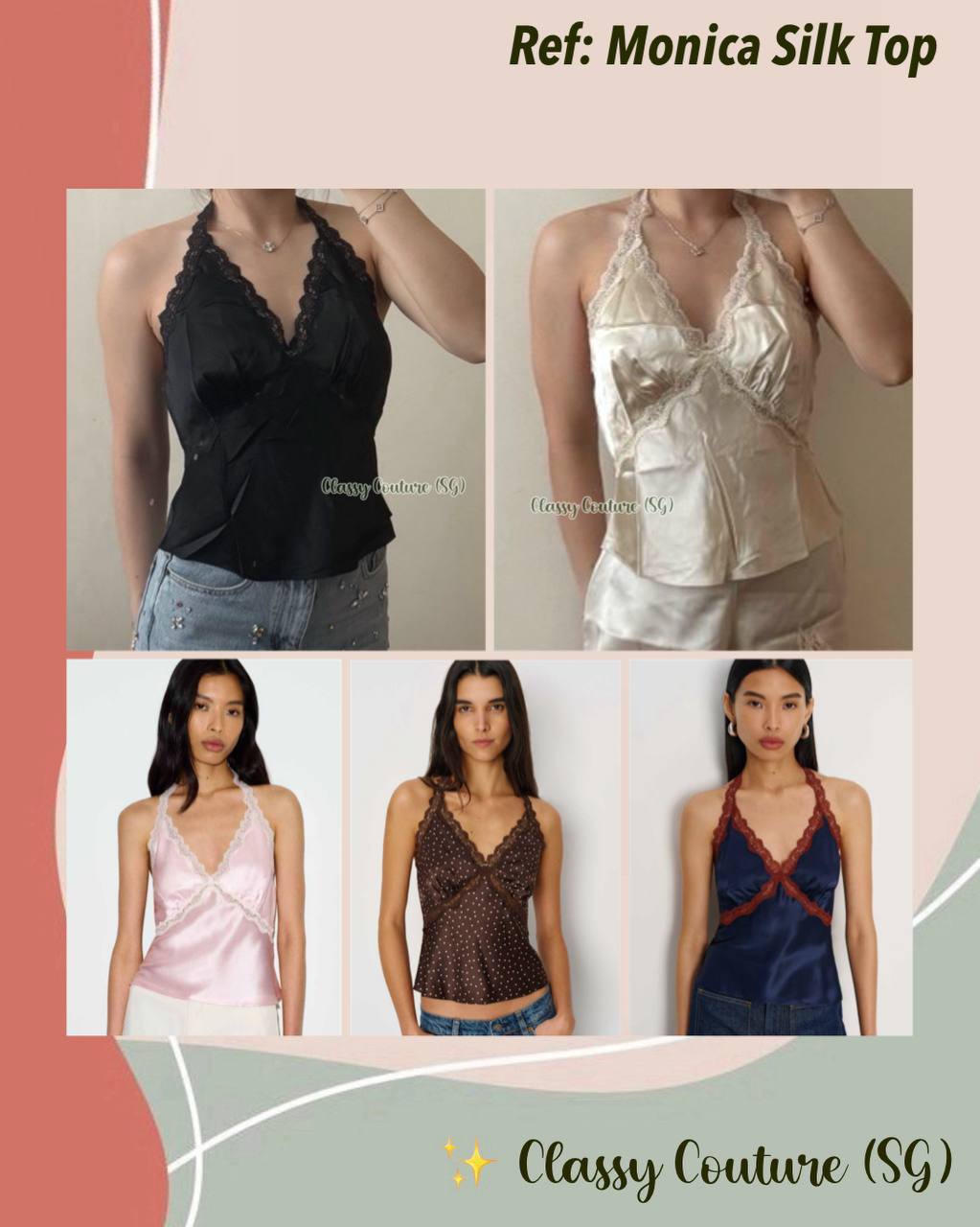 Ref Monica Silk Top