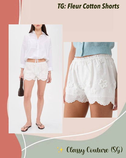 TG: Fleur Cotton Shorts