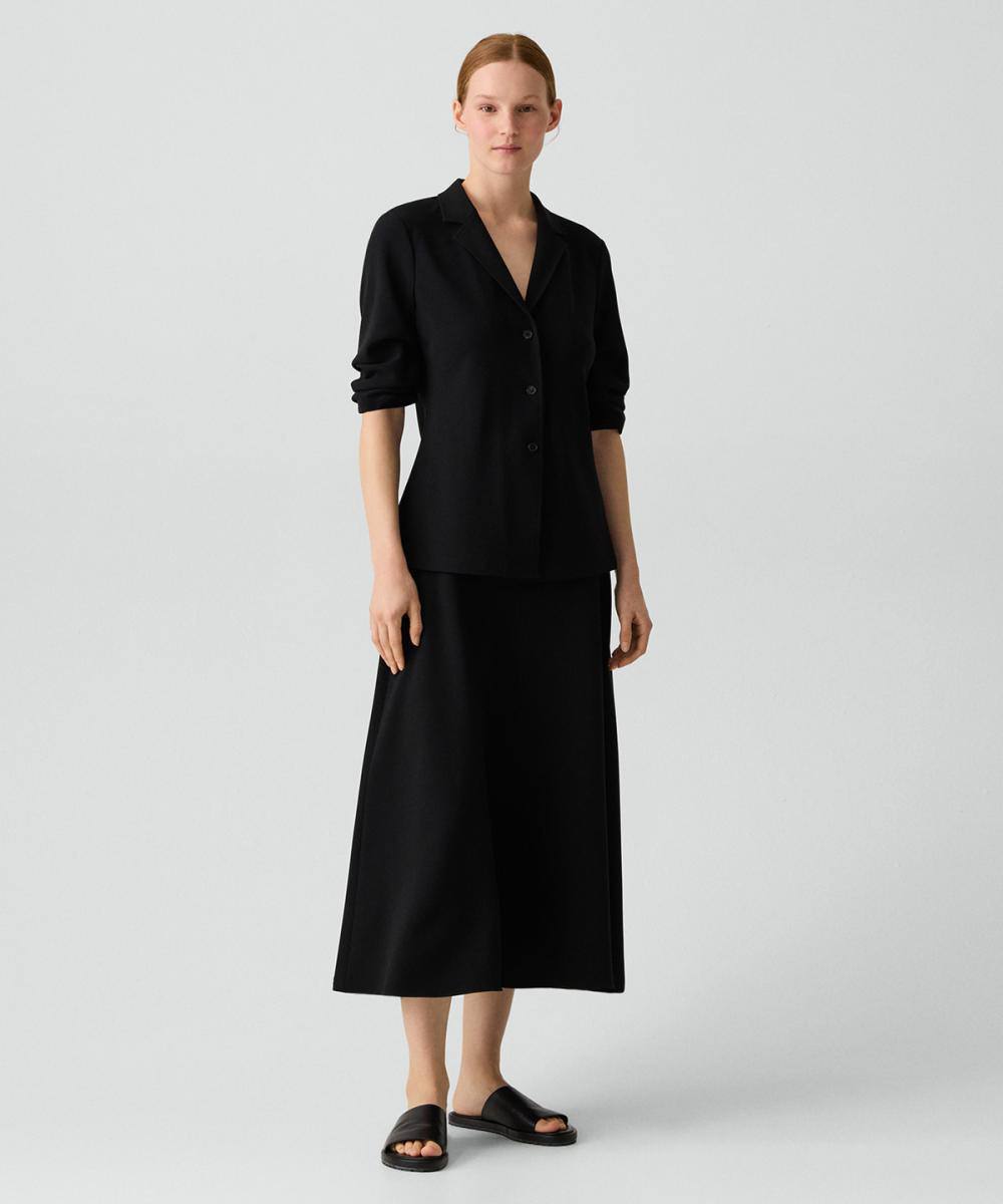 TH Triacetate Blended Collar Blazer