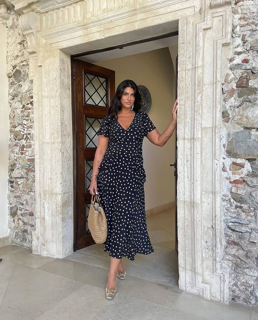RX Evie Bohemia Spot Dress