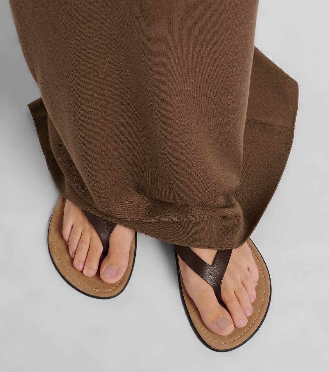 TR Beach Leather Thong Sandals Slippers
