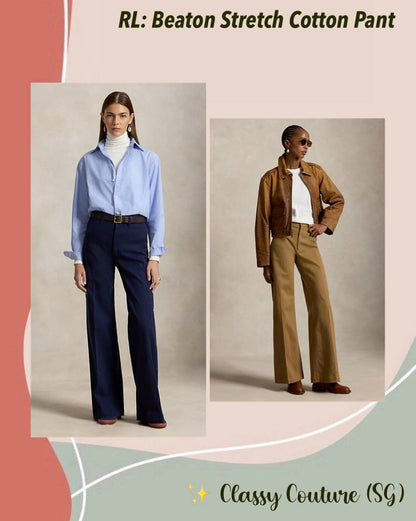 RL Beaton Stretch Cotton Pant
