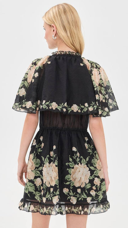 SE Christina Print Mini Dress