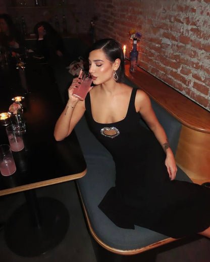 SD Sienna Heart Embellished Dress