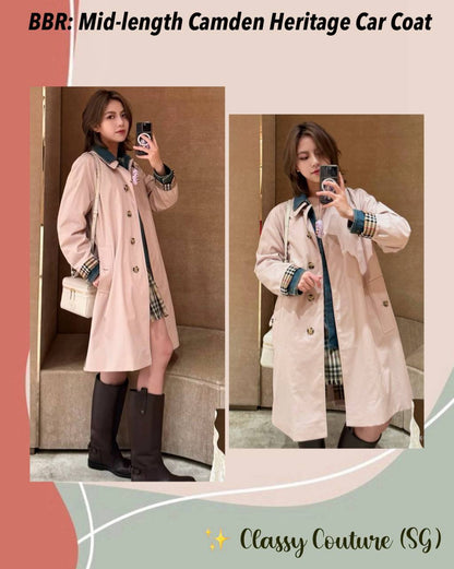 BBR Mid-length Camden Heritage Car Coat