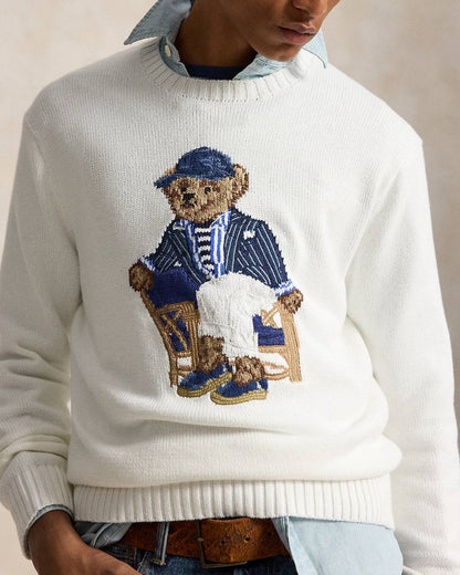 RL Unisex Polo Bear Cotton Jumper in 2 Colors