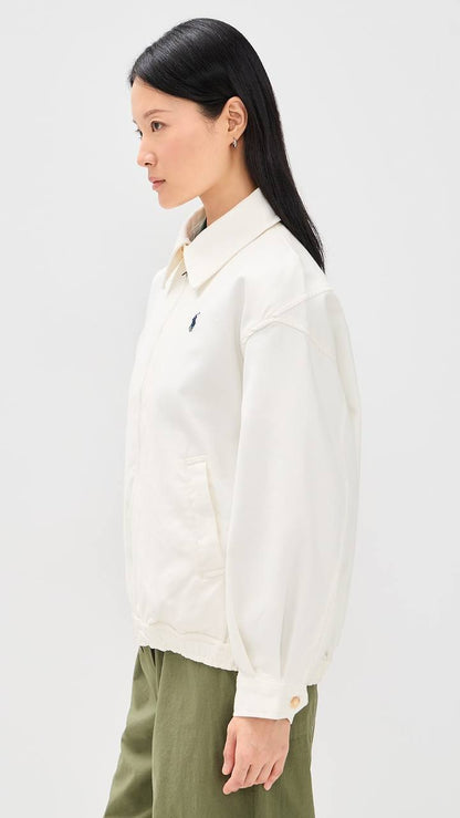 Cotton Bomber Jacket - Image 3