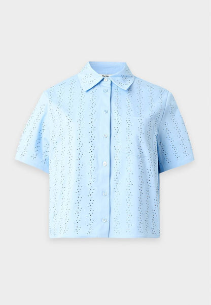 MJ: Carius Embellished Shirt | Skirt