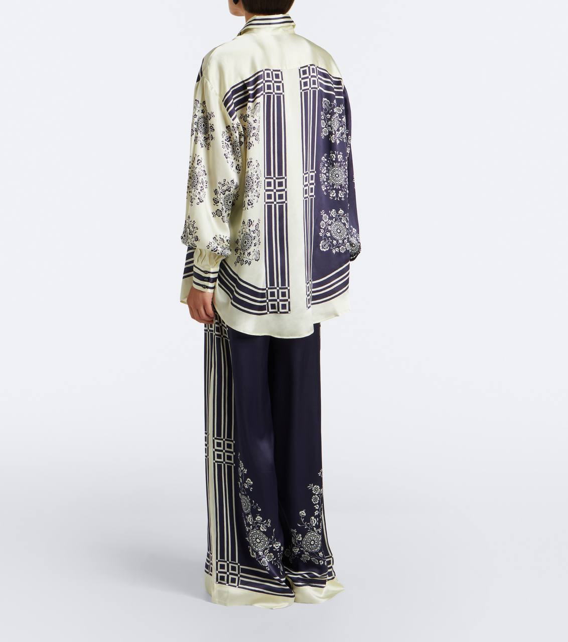 ALM Bandera Silk Buttondown Shirt | Trousers