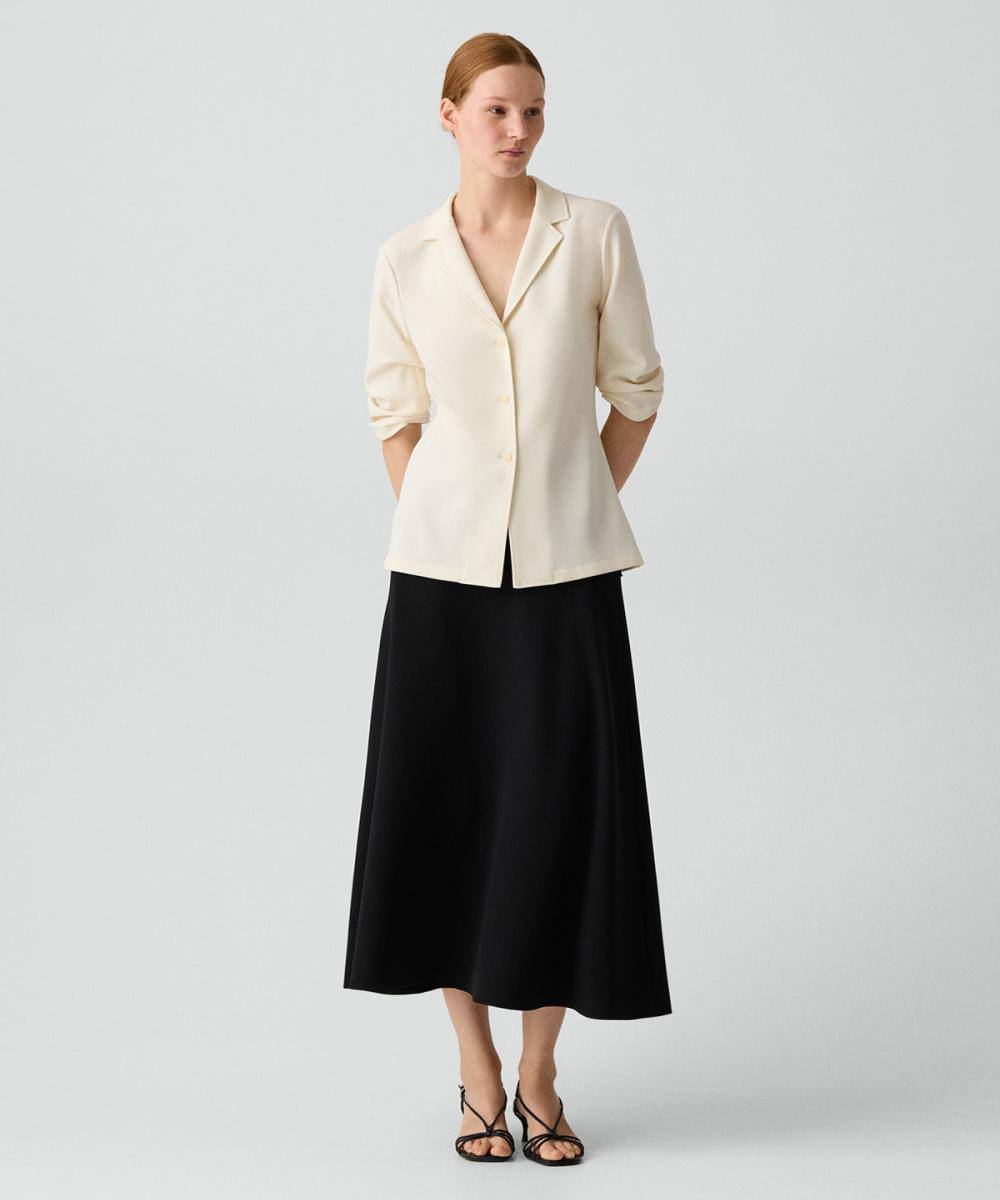 TH Triacetate Blended Collar Blazer