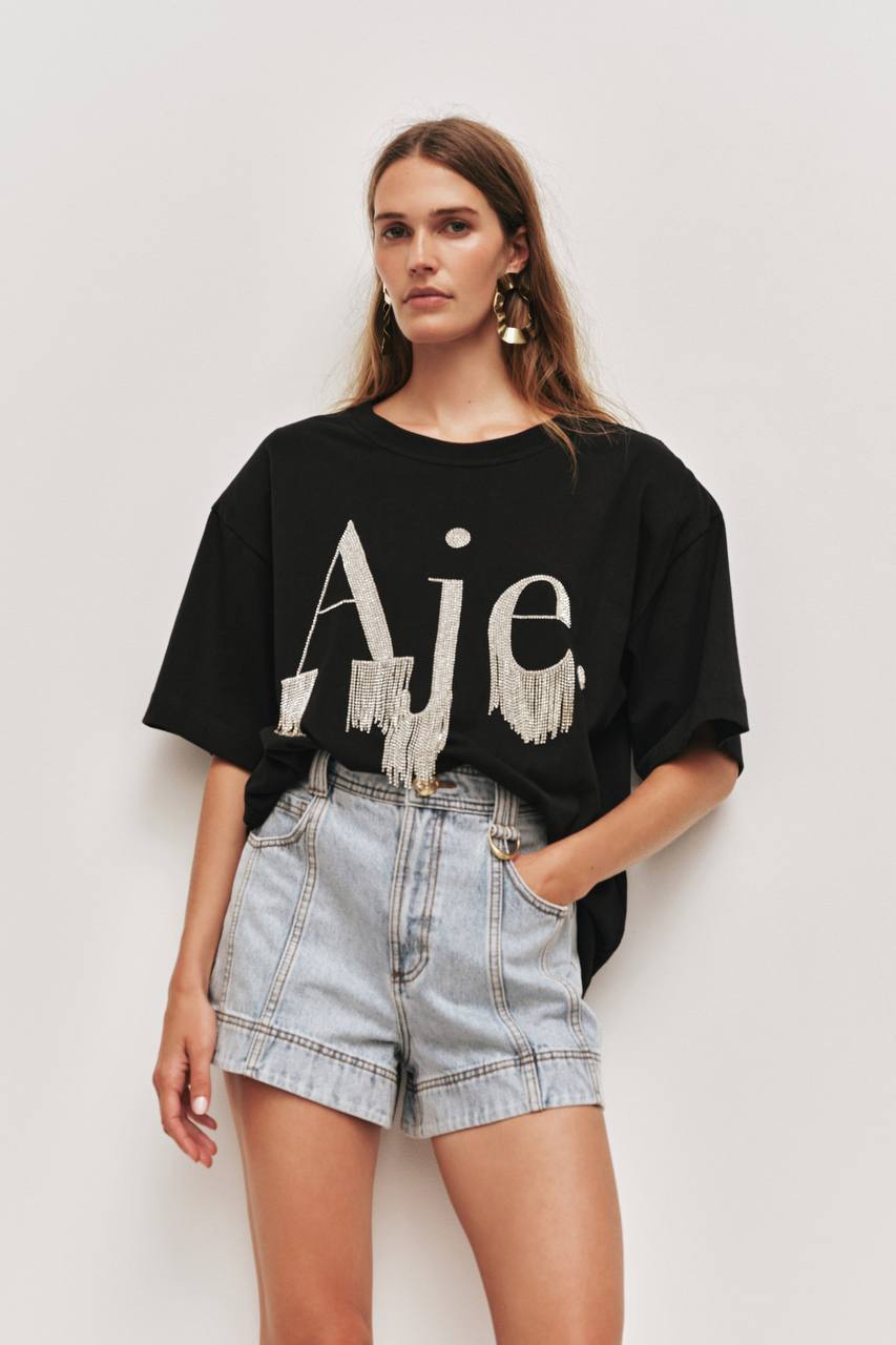 AJ Blaise Denim Shorts