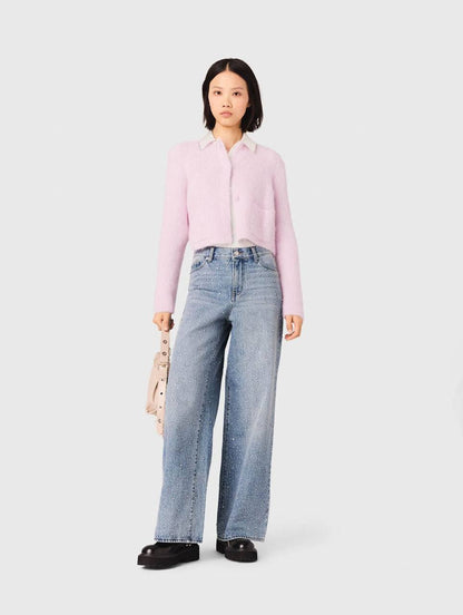 MJ Jeweled Bow Cardigan
