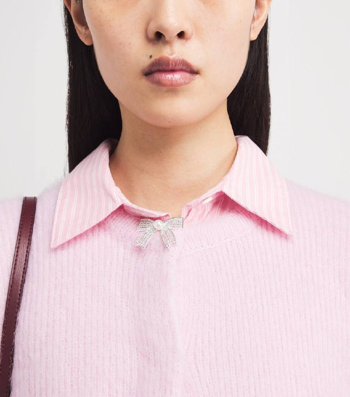 MJ Jeweled Bow Cardigan