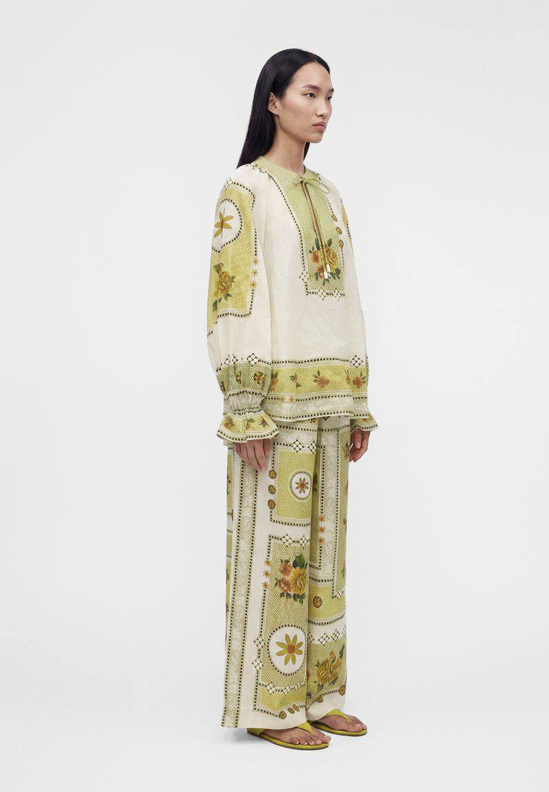 ALM Dixie Ramie Top | Linen Pants