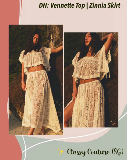 DN Vennette Top | Zinnia Skirt