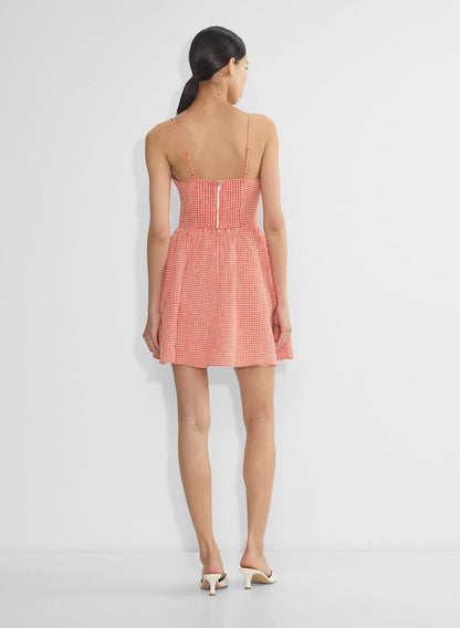 3 Colors! ARZ Influence Linen Mini Dress