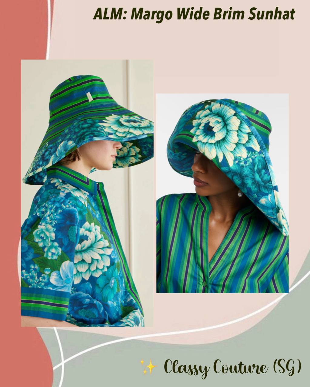 ALM Margo Wide Brim Sunhat