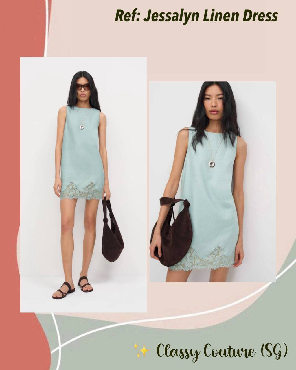 Ref Jessalyn Linen Dress