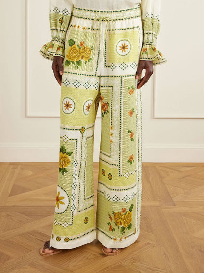 ALM Dixie Ramie Top | Linen Pants