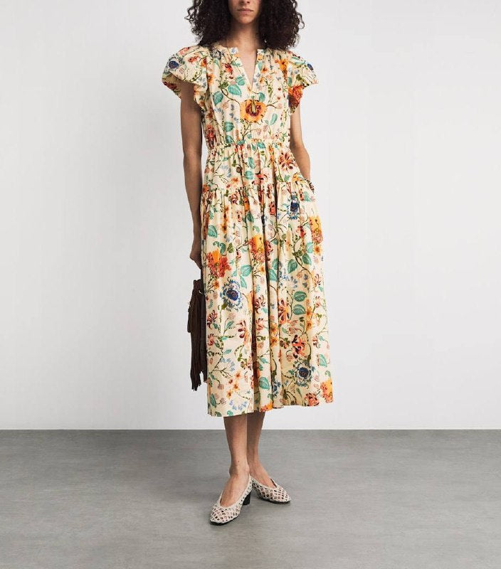UJ Marin Cotton Midi Dress
